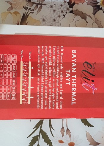 Elit Kadın Siyah Termal Tayt - Görsel 3