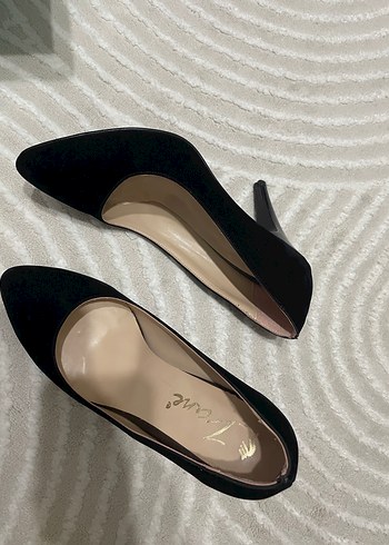 39 Beden Siyah Kadın Stiletto Topuklu Ayakkabı