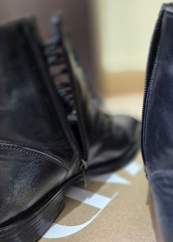 Siyah Deri Erkek Klasik Chelsea Bot - Görsel 6