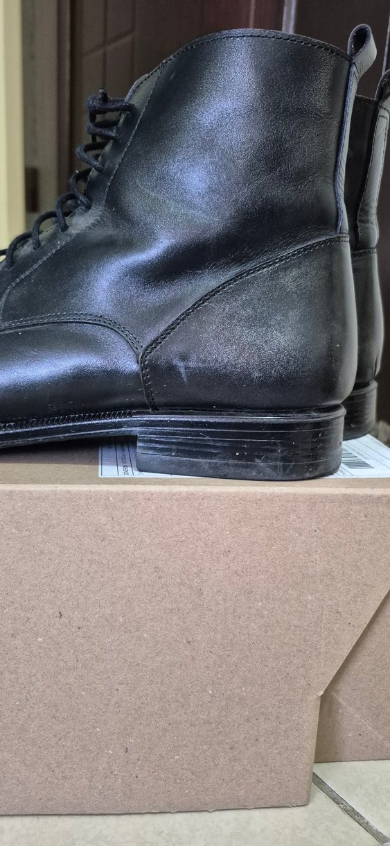 Siyah Deri Erkek Klasik Chelsea Bot - Görsel 5