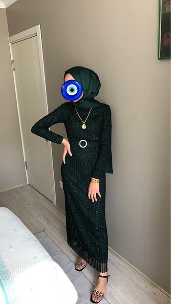 Yeşil abiye