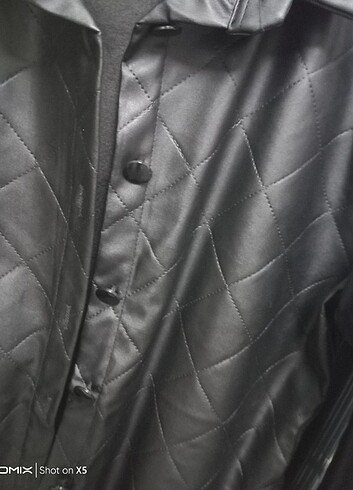 Deri bayan gömlek - Görsel 3