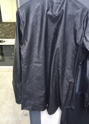 Deri bayan gömlek - Görsel 4