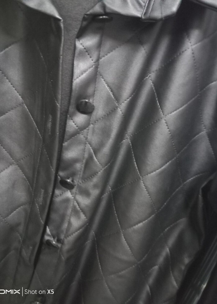 Deri bayan gömlek  - Görsel 3