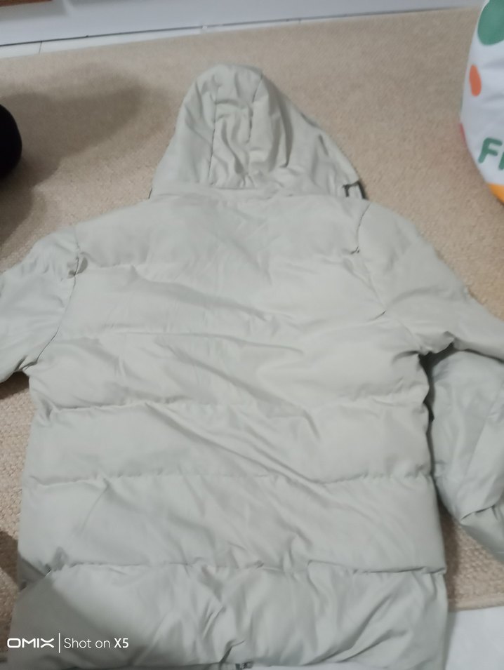 OMIX Gri Fermuarlı Erkek Midi Mont - Görsel 3