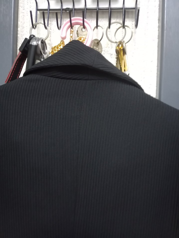 Gri Yılan Desenli Kadın Blazer Ceket - Görsel 5