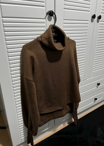 Kahverengi Boğazlı Kadın Eşofman Takımı - Görsel 4