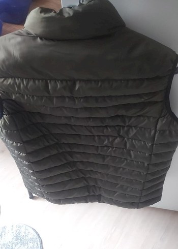 Erkek Gri Fermuarlı Yelek - Görsel 3