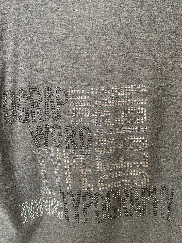 Gri Düğmeli Uzun Kollu  Kadın Gömlek - Görsel 3