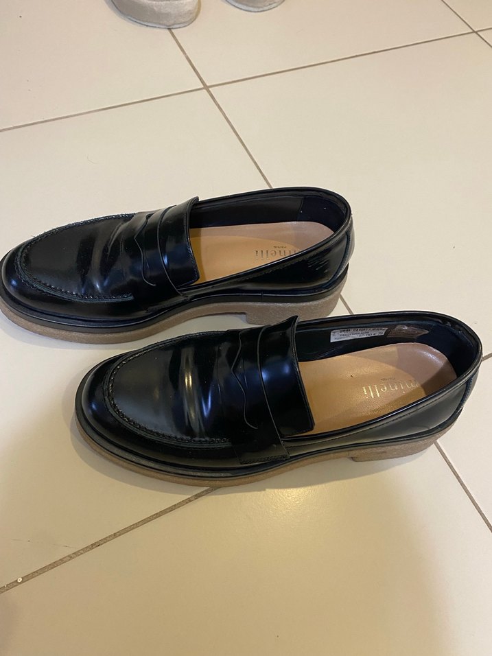 Klasik Siyah Kadın Loafer - Görsel 3