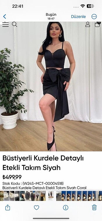 Alt üst takım fiyonk detaylı