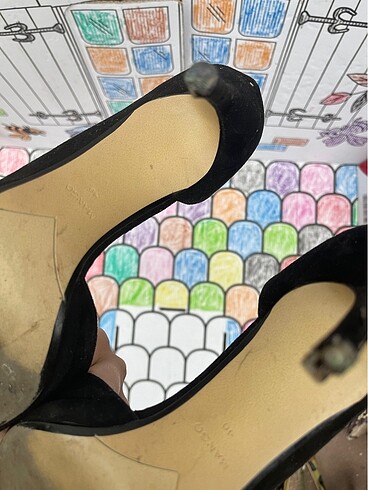 40 Beden Siyah stiletto