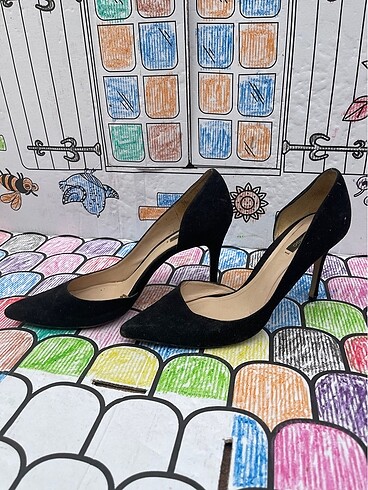 Mango Siyah stiletto
