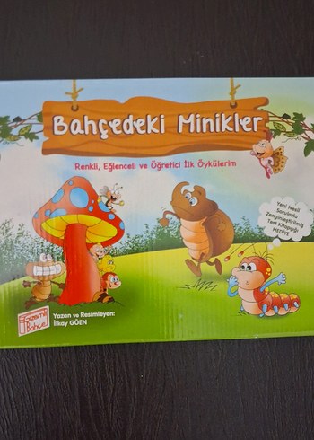 Bahçedeki Minikler - Renkli Çocuk Kitabı