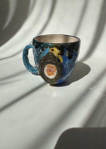Van gogh El Yapımı Kupa