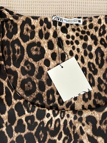 Zara Zara leoparlı bluz