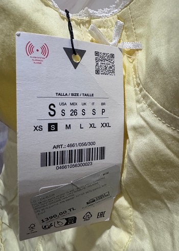 Zara Sarı Kadın Büstiyer - Görsel 4