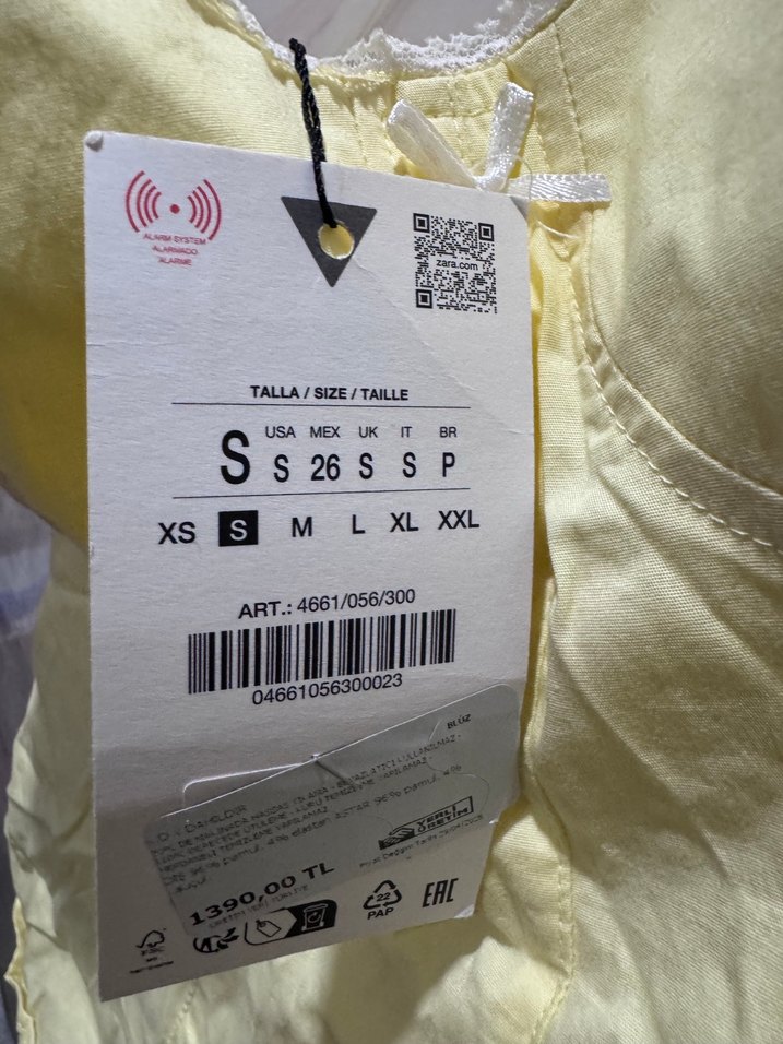 Zara Sarı Kadın Büstiyer - Görsel 4