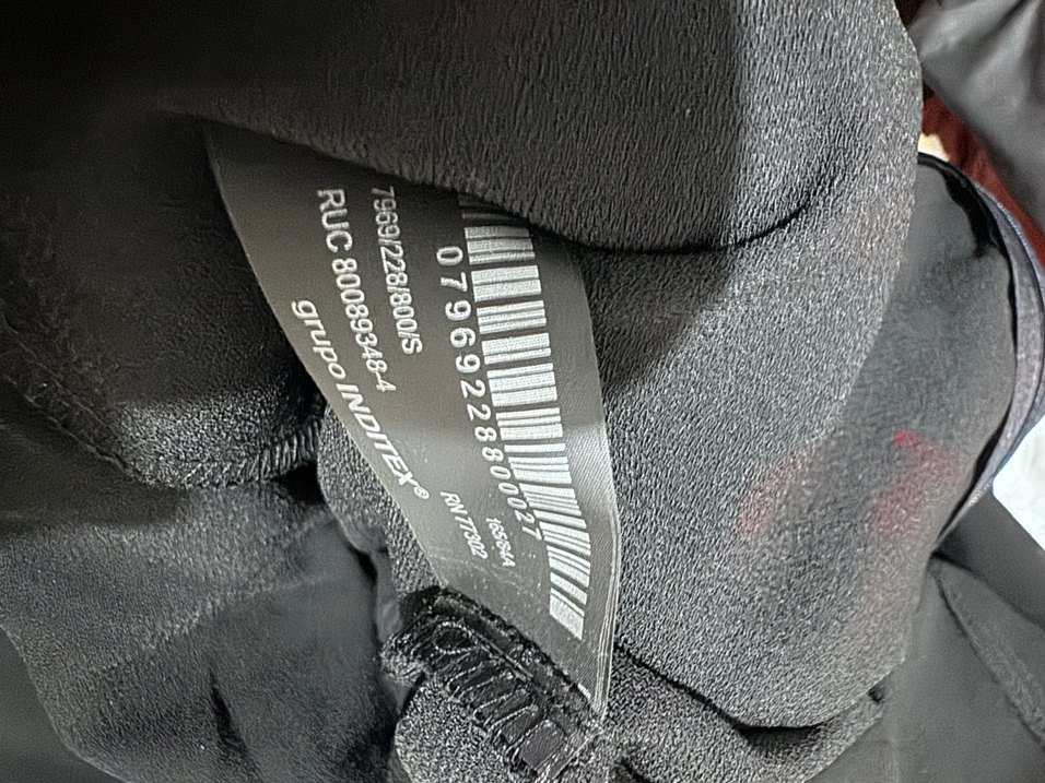 Zara Siyah V Yaka Kadın Uzun Tulum - Görsel 5