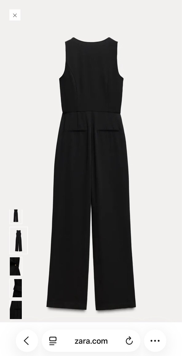 Zara Siyah  Kadın Uzun Tulum - Görsel 2