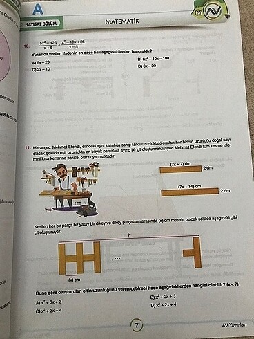 Av yayınları 8. Sınıf deneme - Görsel 4