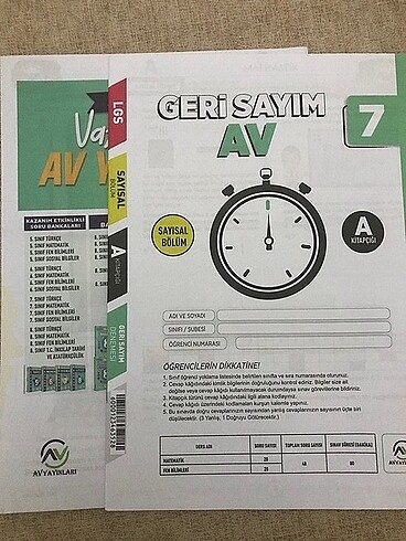 Av yayınları 8. Sınıf deneme - Görsel 7
