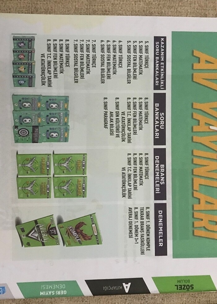 Av yayınları 8. Sınıf deneme - Görsel 3