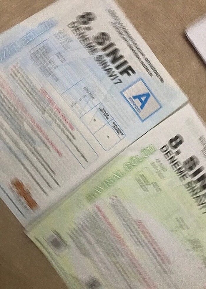 Spoiler 8. Sınıf deneme kitapçıkları - Görsel 2