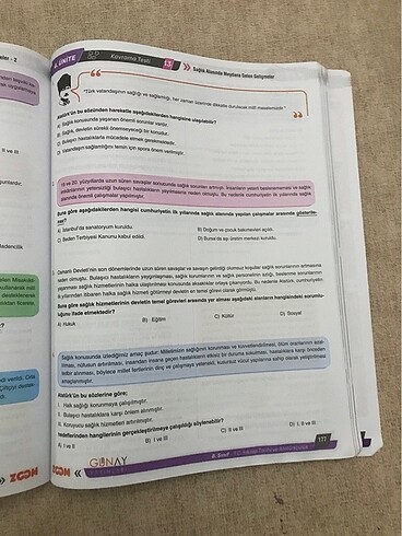 Zoom 8. Sınıf inkılap tarihi soru bankası - Görsel 4