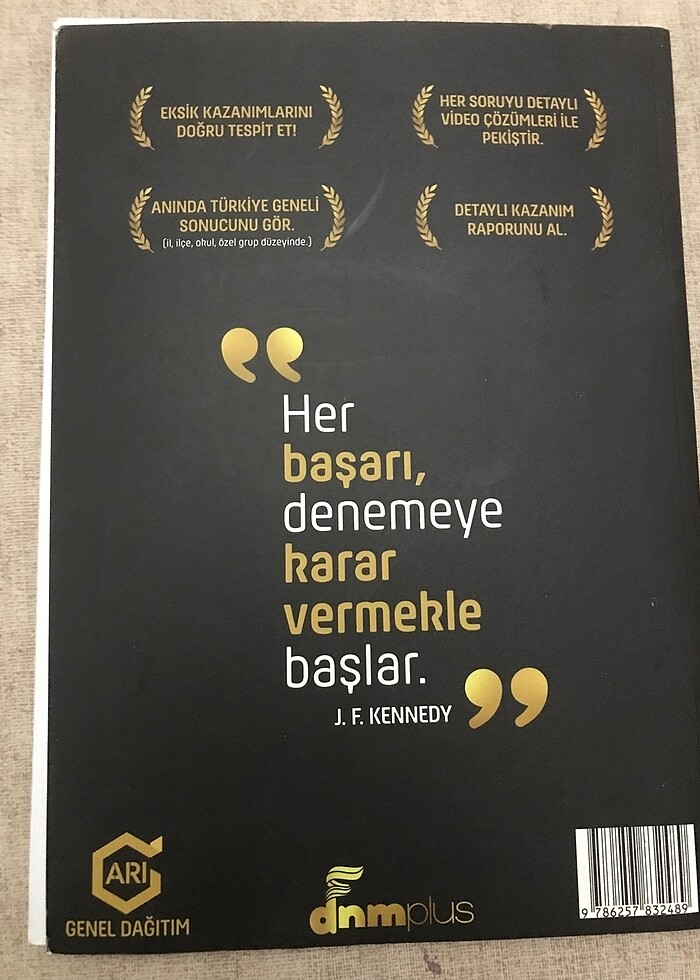 DNM plus 8. Sınıf deneme kitabı - Görsel 3