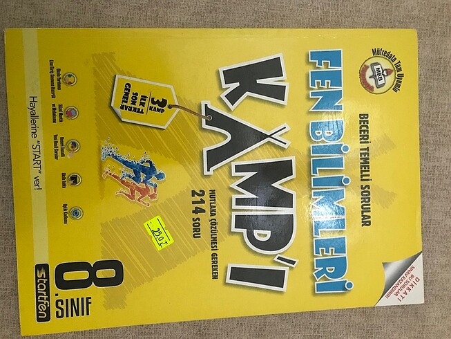 Start fen fen bilimleri kampı 8. Sınıf - Görsel 2