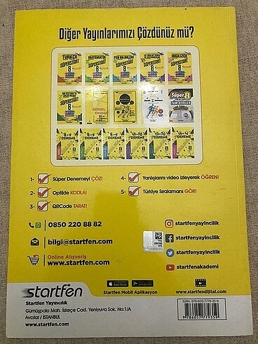 Start fen fen bilimleri kampı 8. Sınıf - Görsel 7