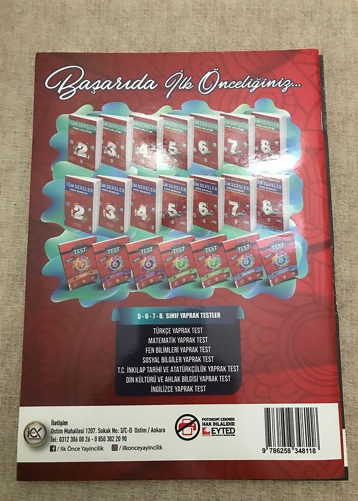 Dişleyen zeka din kültürü ve ahlak bilgisi 8. Sınıf yaprak test - Görsel 2