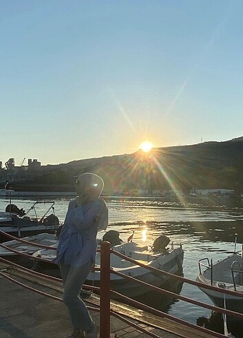 Defacto Belden bağlamalı defacto gömlek