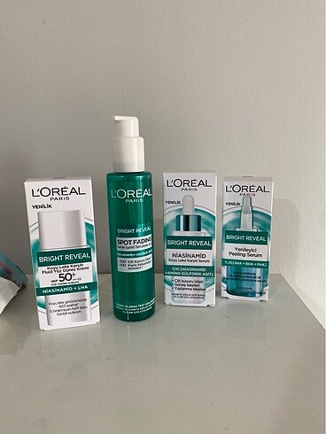 Loreal paris leke karşıtı set