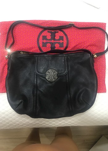 Orjinal Tory Burch Siyah Deri Kadın Çanta
