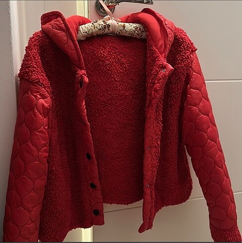 Peluş mont