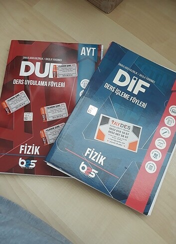 Dif,Duf ayt fizik soru bankasi