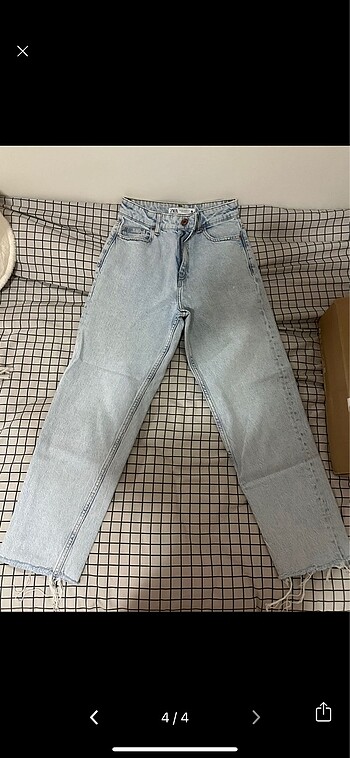 32 Beden mavi Renk ZARA JEAN