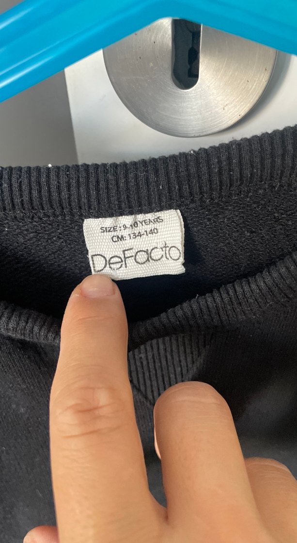 Kız çocuk sweatshirt 9 -10 - Görsel 2