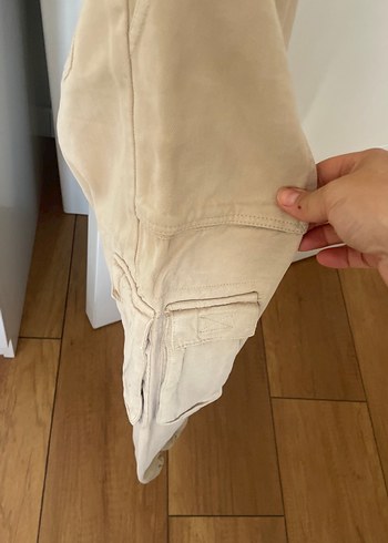 Zara kız çocuk 9 yaş kanvas pantolon - Görsel 2