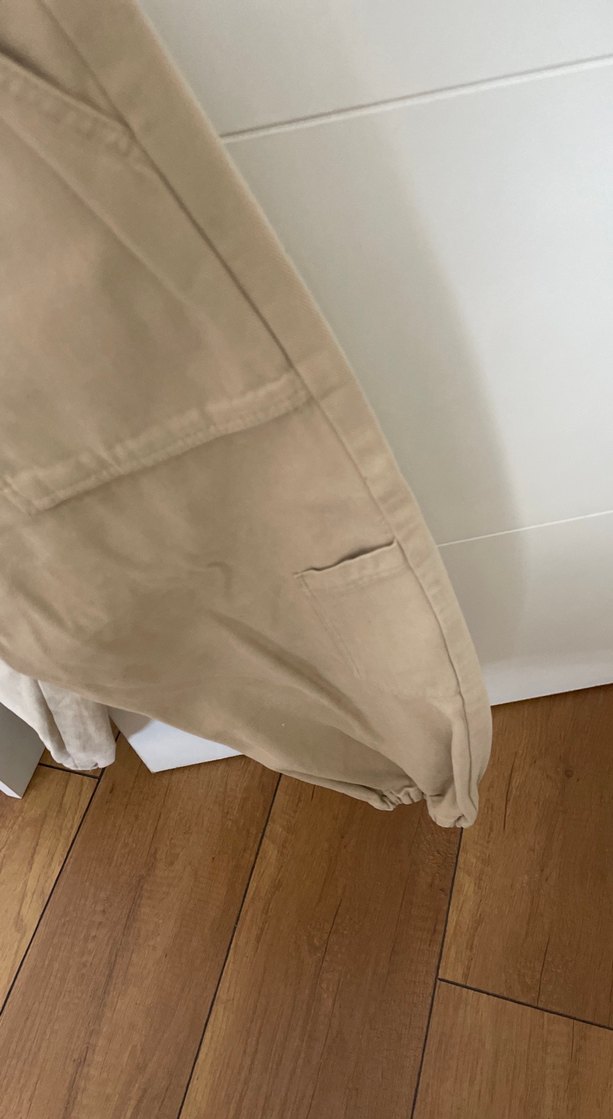 Zara kız çocuk 9 yaş kanvas pantolon - Görsel 3