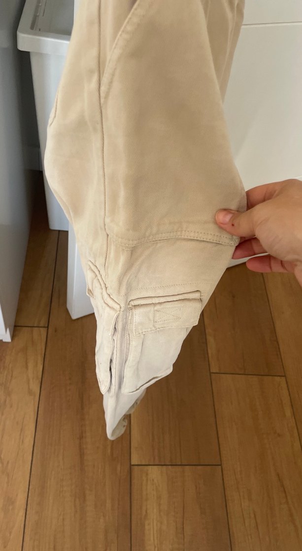 Zara kız çocuk 9 yaş kanvas pantolon - Görsel 2