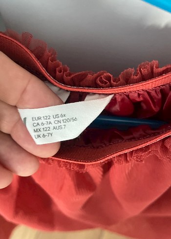 H&M kız çocuk tül uzun etek - Görsel 2