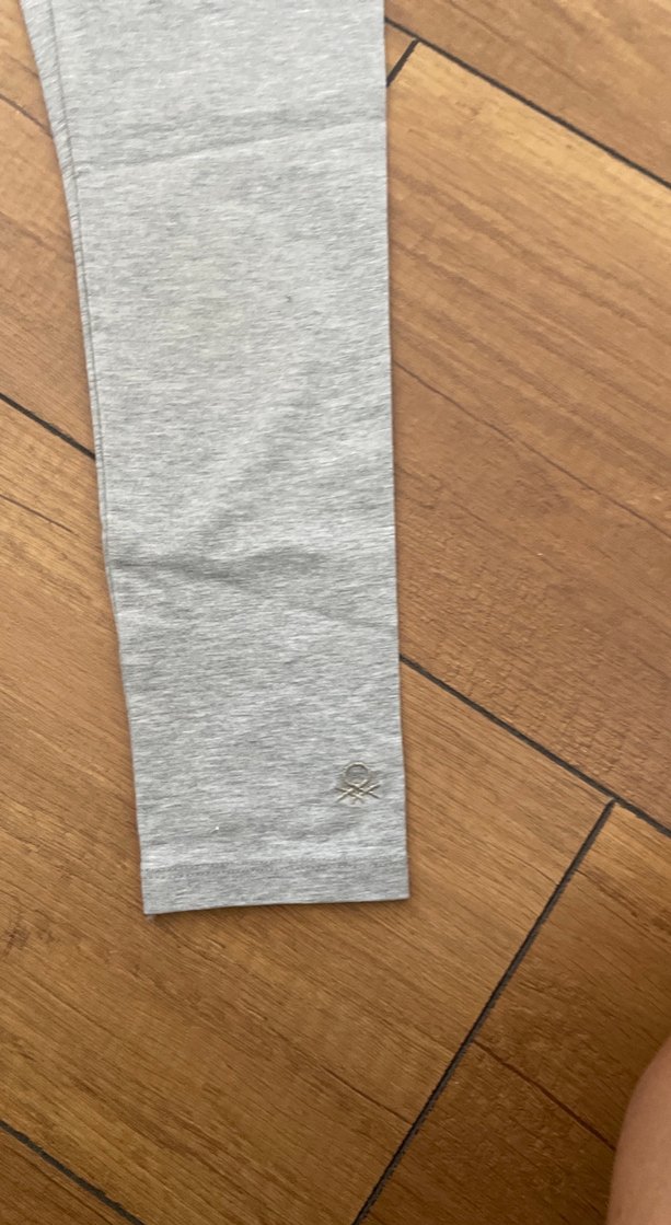 Bentton Kız Çocuk Gri Pamuklu Tayt 6-7 yaş - Görsel 2