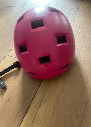 Decathlon Pembe kız çocuk kaskı