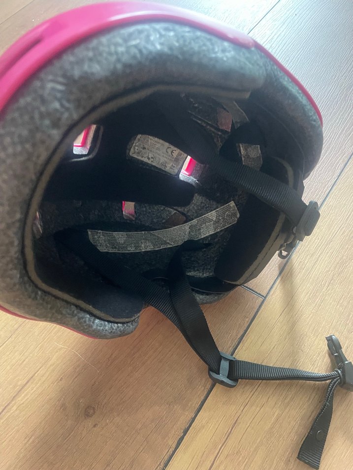 Decathlon Pembe  kız çocuk kaskı - Görsel 3