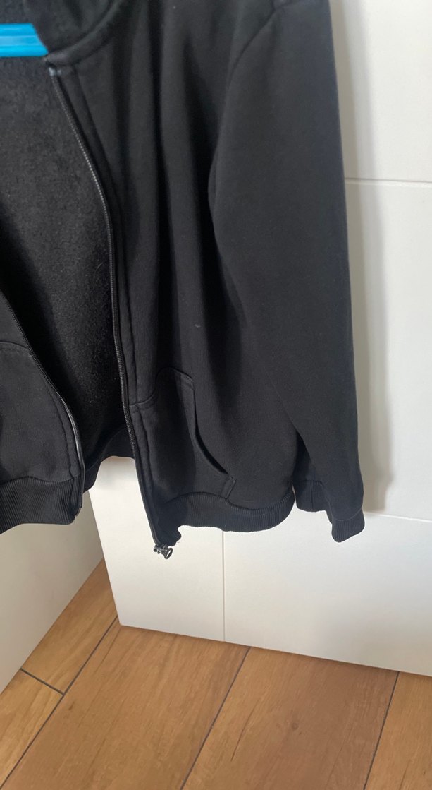 Fermuarlı Siyah çocuk ceketi - Görsel 2