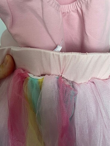 5 Yaş Beden Unicorn tütü etek ve body