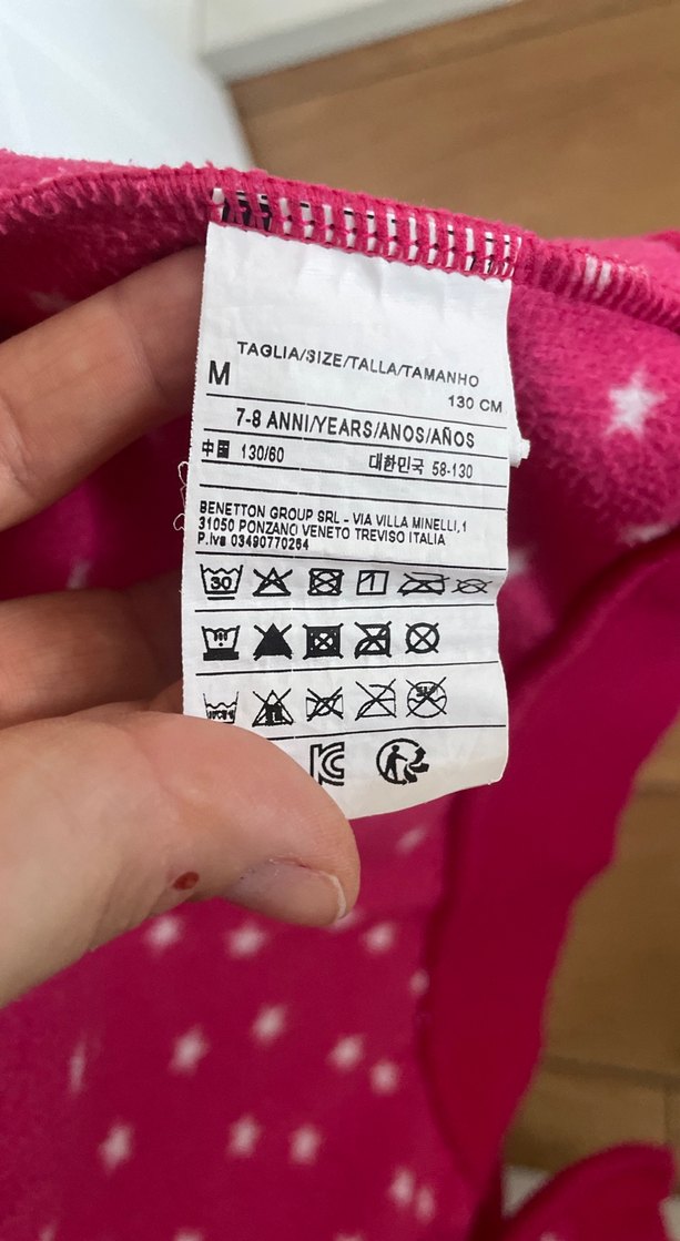 Bentton Kız Çocuk Yıldız Desenli Pembe Polar - Görsel 2